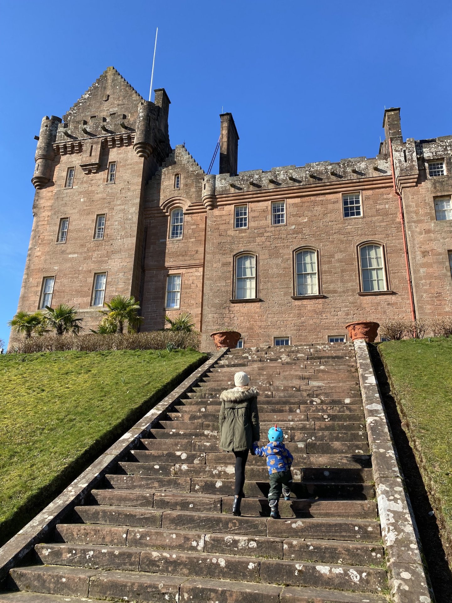 Brodick Castle is the ancient seat of the Dukes of Hamilton.
